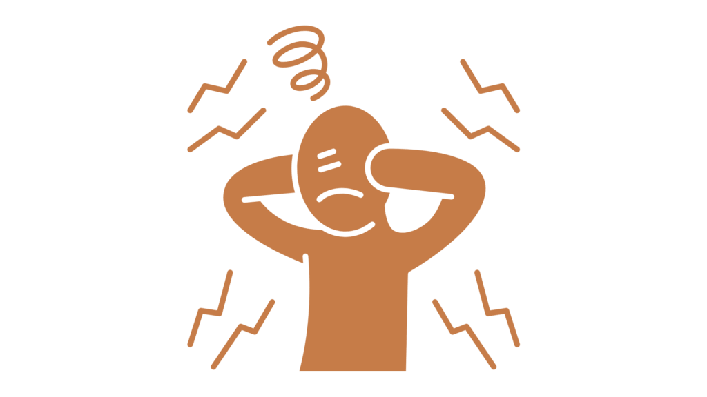 En tegning af en sensitiv person